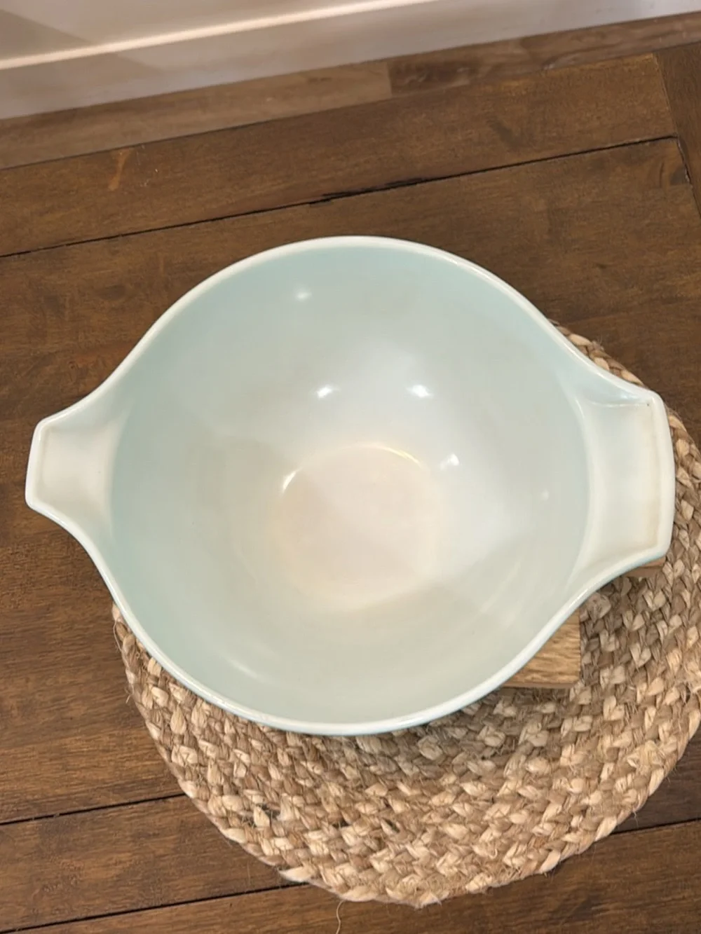 Vintage Pyrex Amish Butter print Cinderella bowl  444